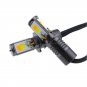 Switchback Dual Color White Amber Yellow H3 LED Fog Driving DRL Turn Signal Bulb