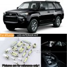 16Pcs 6K White Interior LED Light Package Kit For 03-18 Toyota 4Runner + Backup
