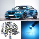 Error Free Ice Blue 11pcs Interior LED Light Kit for 2000-2006 BMW E46 M3