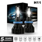 2pcs 1620W 243000LM COB LED Car Headlight Low Beam H8 H9 H11 6000K White Bulbs