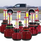 X6 COB LED Headlight 6000K White Kit 9006 9007 H13 For 1994-2010 Dodge Ram 1500