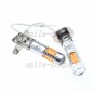 2pcs H3 High Power 11W Amber COB LED Projector Bulbs For Car Fog Driving Lights