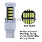 2x 6000K White 92SMD 7440 T20 W3X16D High Power LED Daytime Running Light Bulbs
