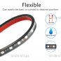 LED Remote Control Colorful RGB Car Interior Floor Atmosphere Light Strip SET