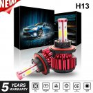 H13 9008 COB LED Headlight Conversion Kit 1800W 270000LM HI/LO Beam Bulbs 6500K