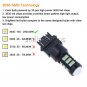 2pcs Ice Blue 30-3030-SMD LED DRL Daytime Running Light Bulbs 3157 3156 T25 T-25