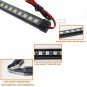 22" 56CM 10000K Blue Color LED 48-SMD Remote Knight Rider Strip Lights Grille