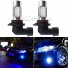 2pcs Bright Blue 9005 HB4 COB LED Fog Light Driving Light Daytime Running Lights