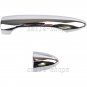 Set Chrome Door Handle Catch Cover Cap Trim Molding For 2014 Kia Forte Cerato