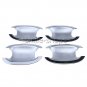 Chrome Car Door Handle Cup Bowl Bezel Trim For Volks Wagenwerk Bora 2013