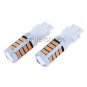 2x 3157 High Power 4014 LED 92 SMD Amber Yellow Turn Signal Light Bulb Lamp 12V