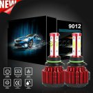 COB LED Headlight Kit 9012 6000K White High/Low Bulbs For DODGE Dart 2013-2015