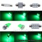 20pcs Green Interior LED Light Package Kit Fit For 1991 1992 1993-1995 Acura NSX