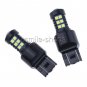 2Pcs W21-5W W3X16Q 7440 7443 30SMD LED Car Brake Light Backup Reverse Bulb Lamp