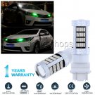 2pcs 92SMD 4014 Green High Power LED Car Daytime Running Light DRL Bulb 3157 315
