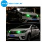 2pcs 92SMD 4014 Green High Power LED Car Daytime Running Light DRL Bulb 3157 315