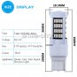 2x 7440 W3X16D T20 High Power Ultra Red LED For Car Daytime Running Light Bulbs