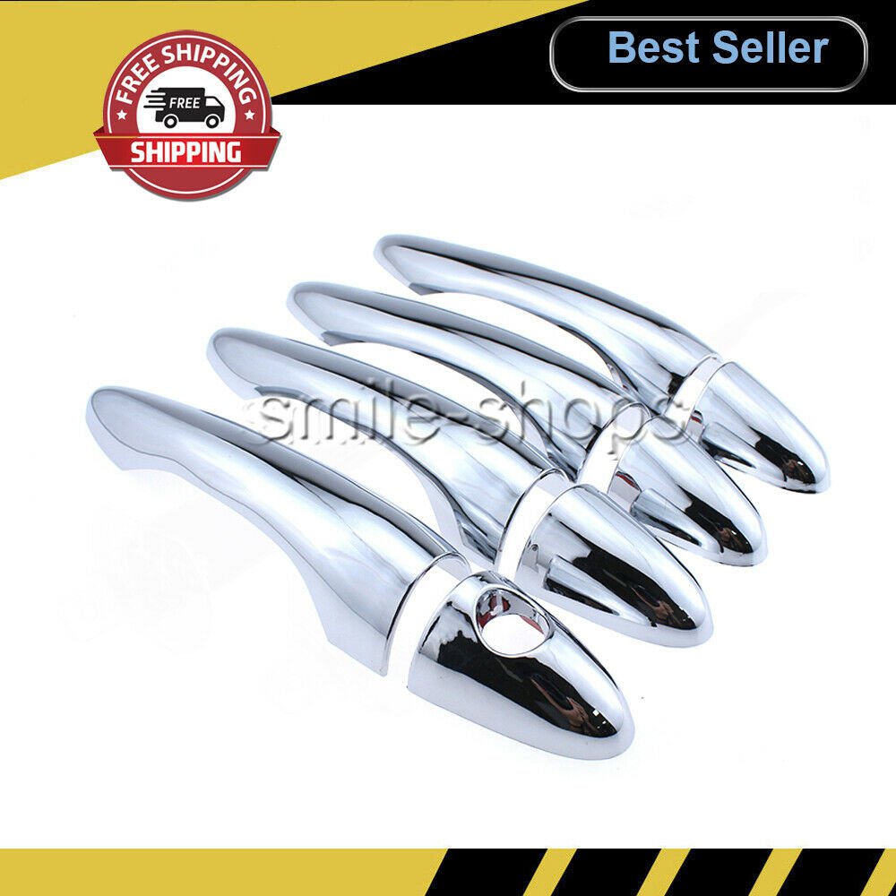 Chrome Silver Door Handle Cover Trim Kit Fit Kia Sportage R 2011 12 13 14 2015