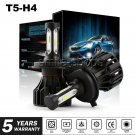 For Nissan Navara D22 D40 H4 LED Car Headlight KITGlobes Bulbs 6000K Pure White