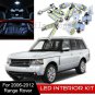 14pcs Interior LED Light Bulbs Package Kit for 2006-2012 Land Rover Range Rover