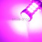 2pcs 7440 30SMD 3030 Chip High Power Pink LED Car Daytime Running Light Bulb T20