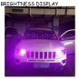 2pcs 7440 30SMD 3030 Chip High Power Pink LED Car Daytime Running Light Bulb T20