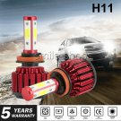 4-sides H11 H8 H9 1800W 270000LM White COB LED Headlight Bulb Fog light VS HID