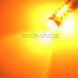 2x H1 3000K Amber/Yellow 15SMD 3030 LED For Car Bulbs Kit Fog Driving Light DRL