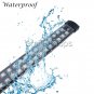 1x 60cm Car Scanner Knight Rider 96 LED Strip Ultra Blue Flash Strobe Light 12V