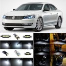 13pcs Xenon White LED Inteiror Light Package Fit For 2012-2013 VW Passat B7