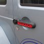 5X Aluminum Door Handle Tailgate Cover Trim for JEEP Wrangler JK 2/4 Door 07-16