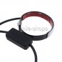 2Pcs Universal Motorcycle Fork Turn Signal Brake Light Dual Amber Red LED Strips