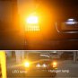 2pcs Amber 1156 7506 1156A 27-SMD BA15S LED Turn Signal Lights Reverse Lights