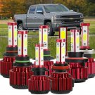 X6 COB Xenon Lights LED Kit For Chevrolet Chevy Silverado 1500 2500 1990-2018