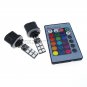 2pcs 880 890 Premium 5050 12-SMD RGB LED Fog Lights RRL Bulbs w/ Remote Control