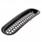 Black Front Insert Mesh Grille Cover Chrome ABS Trim For 2007-2017 Jeep Wrangler