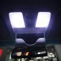 16pcs White Reverse + Tag + Interior LED Lights Fit For 2010-2016 Chevy Cruze