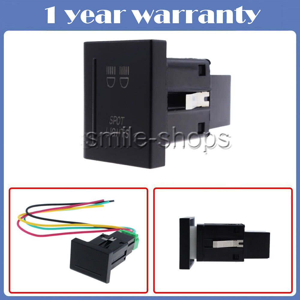 SPOT LIGHTS 12V 3A On-off Push Button Switch Fit VW Amarok Replacement Left Side
