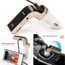 Gold Wireless Bluetooth FM Transmitter Handsfree Radio Adapter MP3 Car Charger