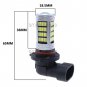 1 Pair Super White 9006 HB4 High Power LED Fog Light Bulbs Daytime Running Light