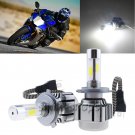 For Yamaha 2015 ATV UTV H4 LED Headlight Bulbs Upgrade Kit Better than HID Kit