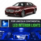 For 1999-2002 Lincoln Continental LED Lights Interior Package Kit Ultra BLUE 14x