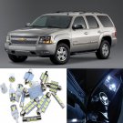 15pcs White Interior LED Light Package Kit for Tahoe/Suburban 2007-2014