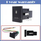 Amber Red BEACON 12V 3A On-off Push Button Switch Car for VW Amarok Replace Left