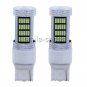 Ultra Ice Blue 7440 92 SMD 4014 LED Car Light Daytime Running Lamps High Power