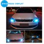 Ultra Ice Blue 7440 92 SMD 4014 LED Car Light Daytime Running Lamps High Power