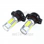 2pcs 6K White 5202 7.5W COB LED Projector Bulbs For Car Fog Light Driving Bulbs