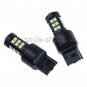 2x 7440 7441 T20 W21W White 30 SMD LED 3030 Car Reverse Backup Turn Light Bulbs