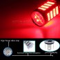 H4 92smd Red LED 4014 chips Lamps Daytime Running Fog Light Bulb DC 12V for Car