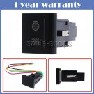 12V LED Car Push Switch On-off RED Led Fit VW Amarok Switch Right Side REAR LIGH